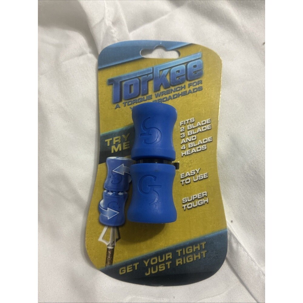 G5 Outdoors 188 "Torkee" Super Though A Torque Wrench for Broadheads in Blue NEW